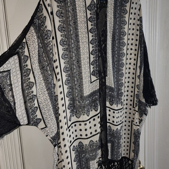 Lush Black Mesh Garment - Picture 9 of 11